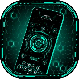 Icône de Futuristic Launcher 3 - HiTech